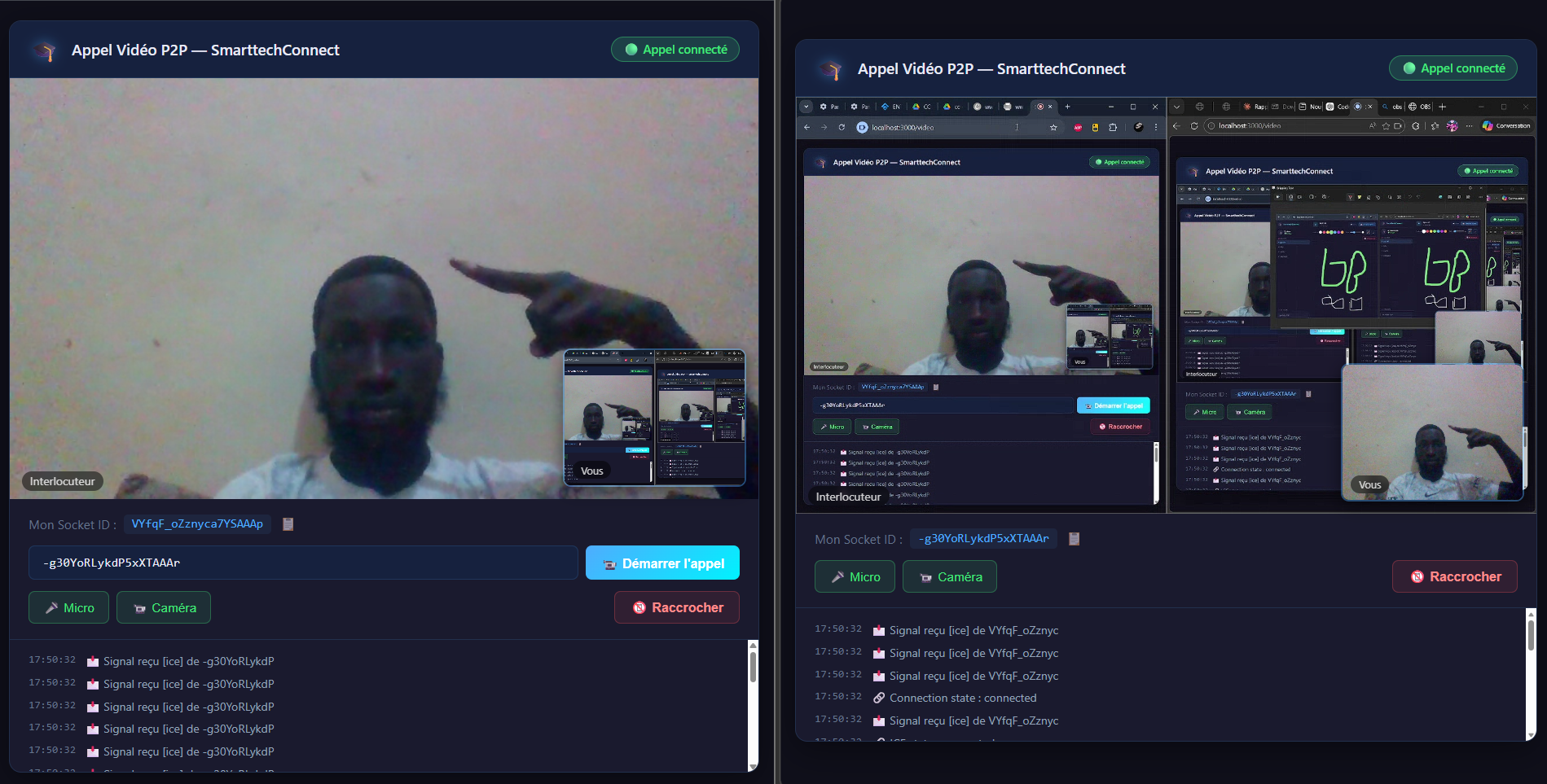 SmartConnect — Application Client/Serveur